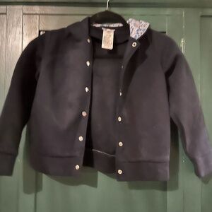 Jacadi blue hooded Pullover